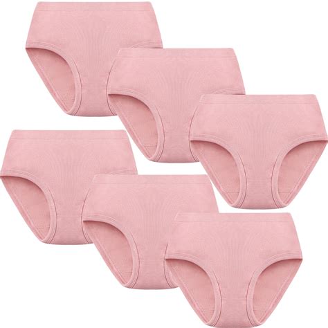 teens panties|Teen Girls Underwear Cotton Brief Panties 6 pack .